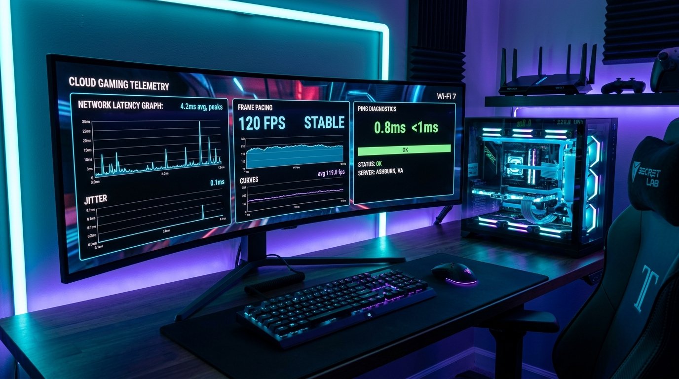 Cloud Gaming Latency Deep Dive: Decoding NVENC, AV1 vs HEVC, Frame Pacing, and Packet Jitter (GeForce NOW & Moonlight Benchmarks)