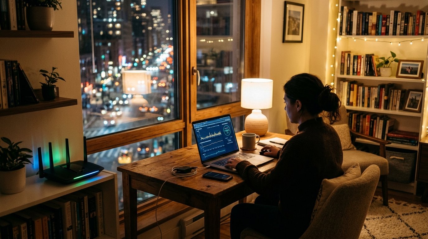 Why Does My Speed Test Drop at Night? Diagnosing ISP Peak-Hour Congestion, Oversubscription & Throttling